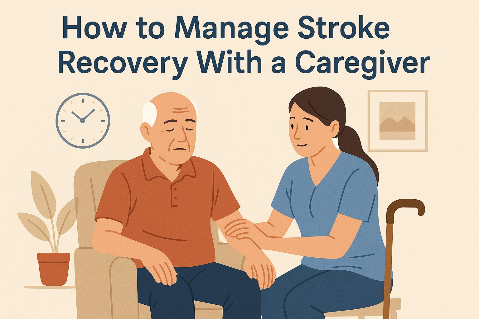 How to manage stroke recovery with a caregiver.
