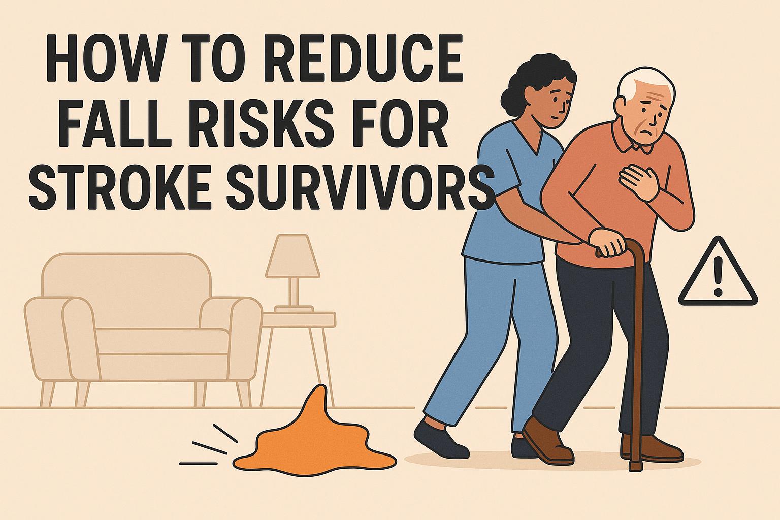 How to reduce fall risks for stroke survivors.