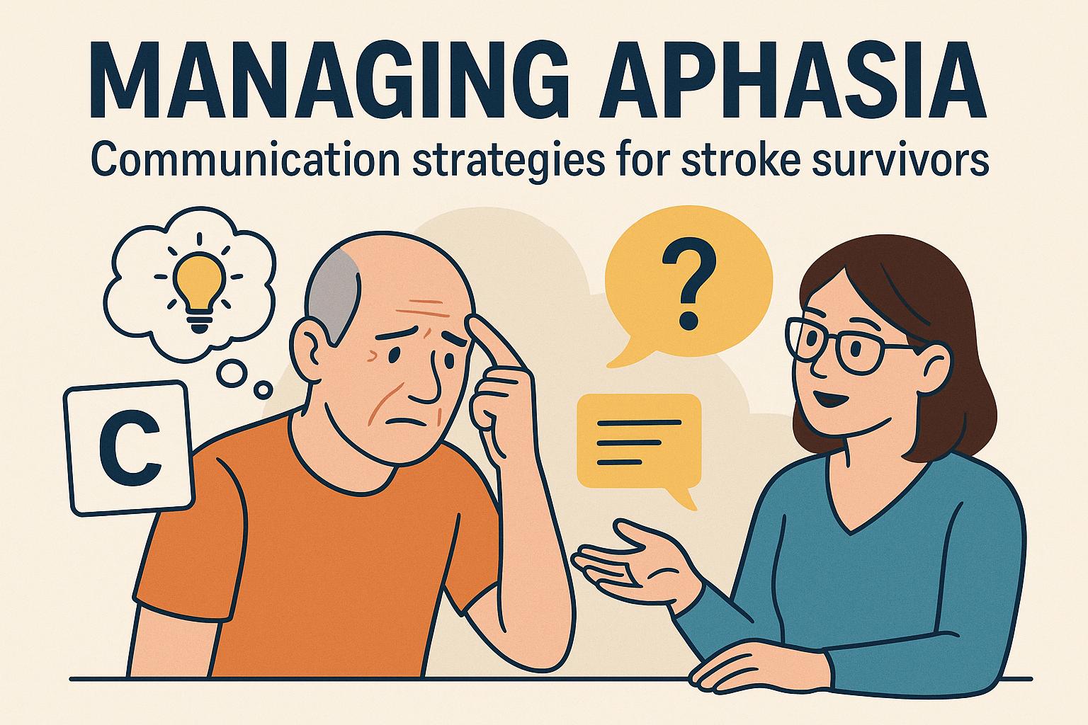 Managing aphasia: Communication strategies for stroke survivors.