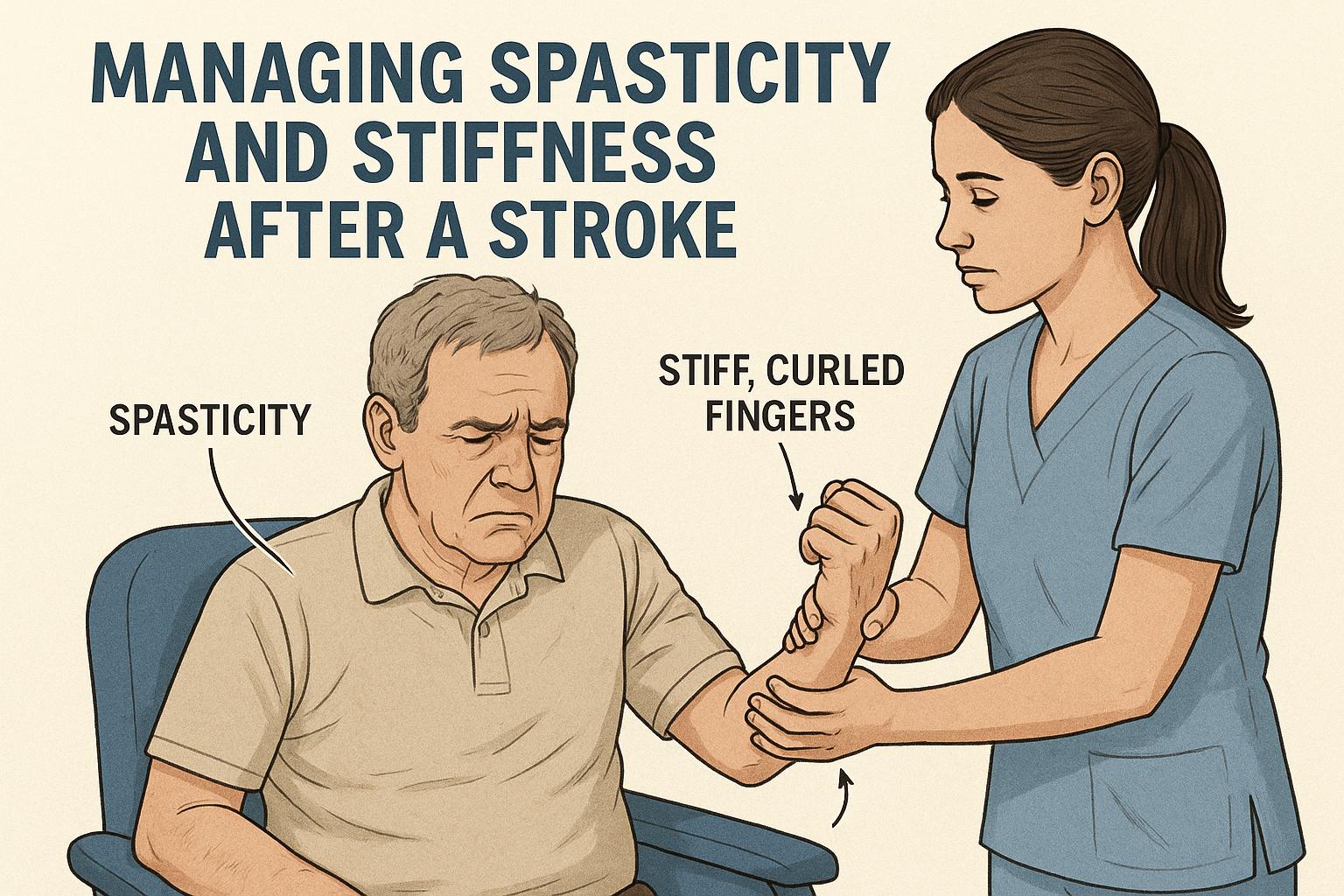 Managing spasticity and stiffness after a stroke.